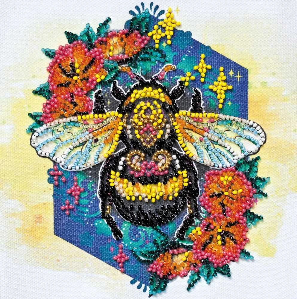 Abris Art Mini karoliukų siuvinėjimo rinkinys „Sweetly“ 15x15 cm AM-225