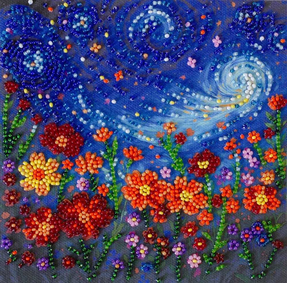 Abris Art Mini karoliukų siuvinėjimo rinkinys „Vasarvidžio nakties sapnas“ 15x15 AAM-264