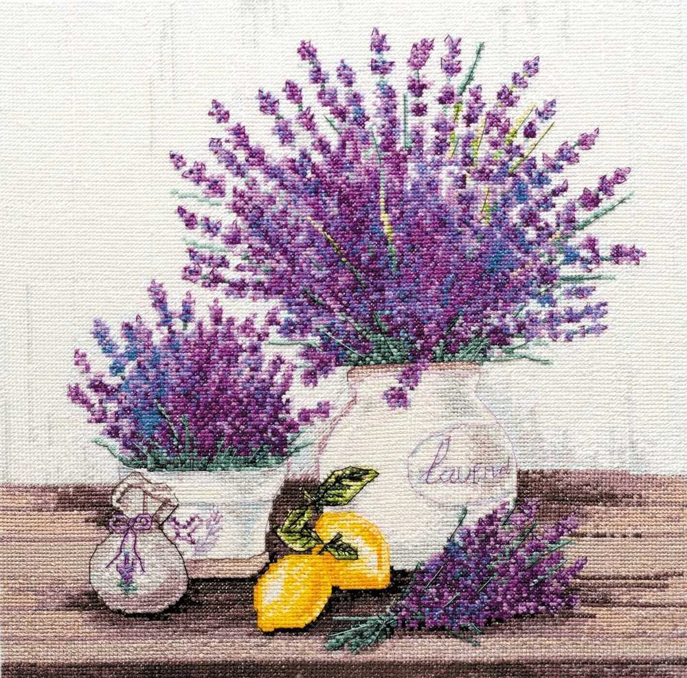 Abris Art Rinkinys kryželiui „Provanso aromatas“, 32x32 cm, AAH-064
