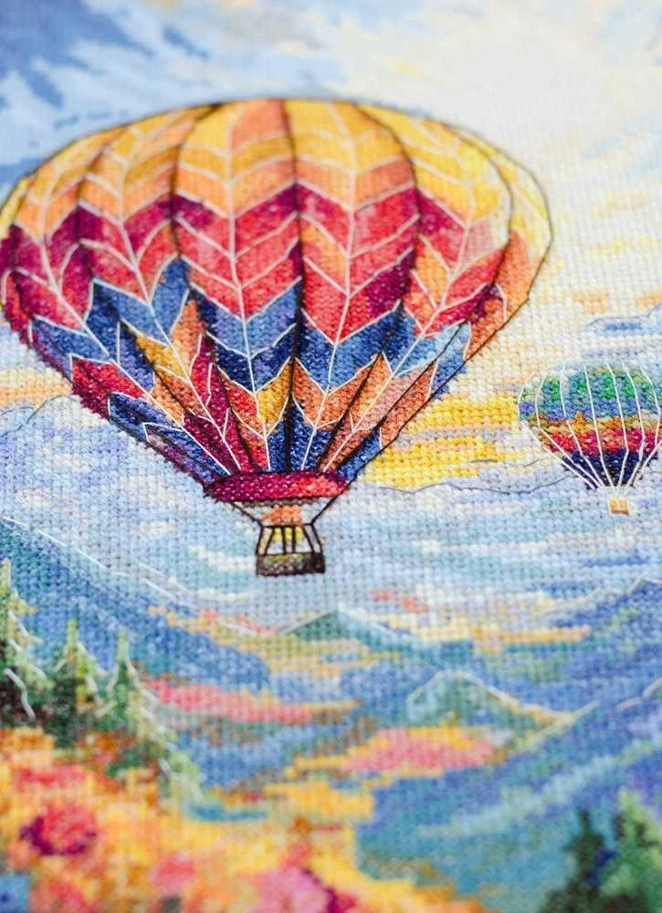 Abris Art Rinkinys siuvinėjimui kryželiu „Skrydis į saulę“ 25x29 cm AAH-304