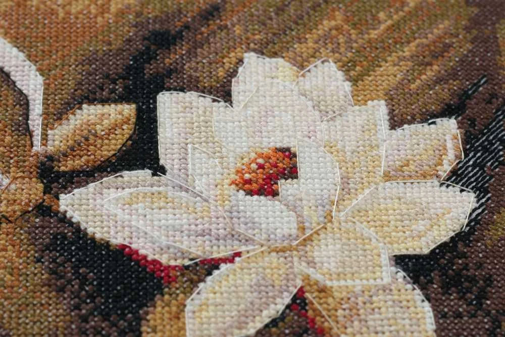 Abris Art Rinkinys siuvinėjimui kryželiu „Trio“, paveikslas 25x27 cm AAH-082