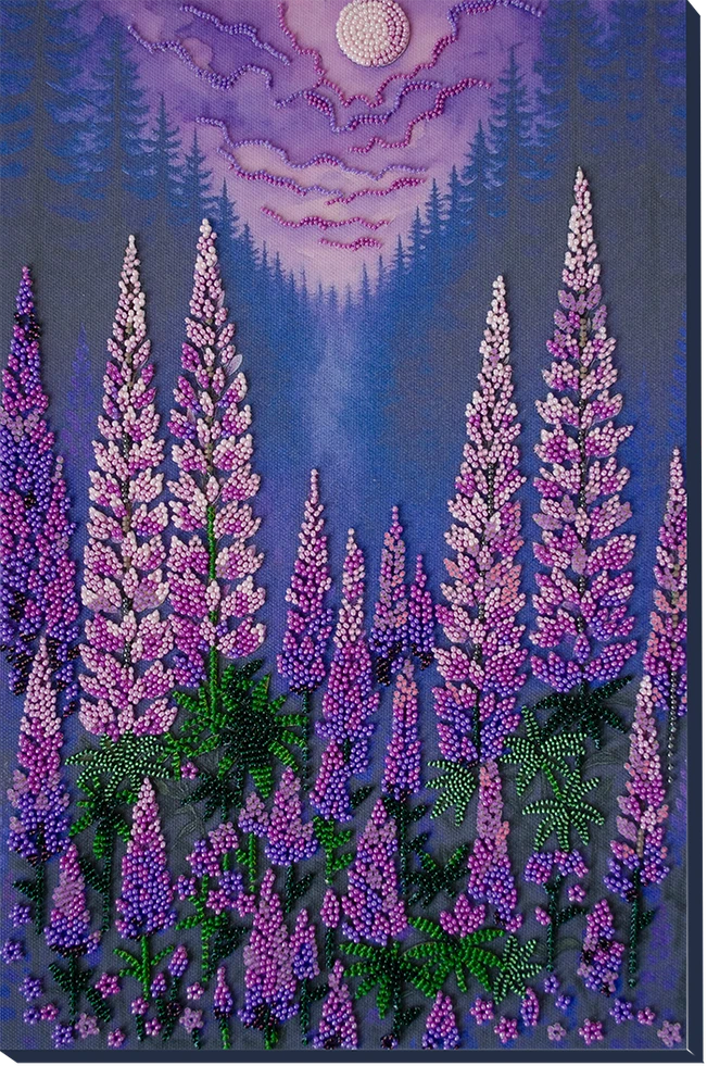 Abris Art Rinkinys siuvinėti karoliukais „Mėnesiena“ 24x37 cm AAB-952