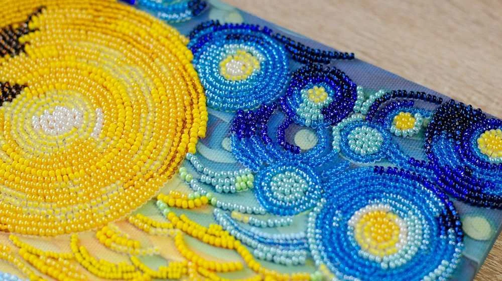 Abris Art Siuvinėjimo biseriu rinkinys Už krioklio, didelis paveikslas