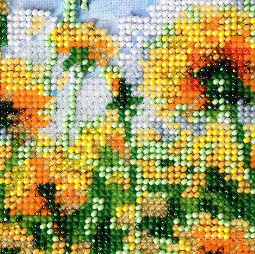 Abris Art Siuvinėjimo karoliukais rinkinys „Svajonė“, gamtos motyvas, 20x24 cm