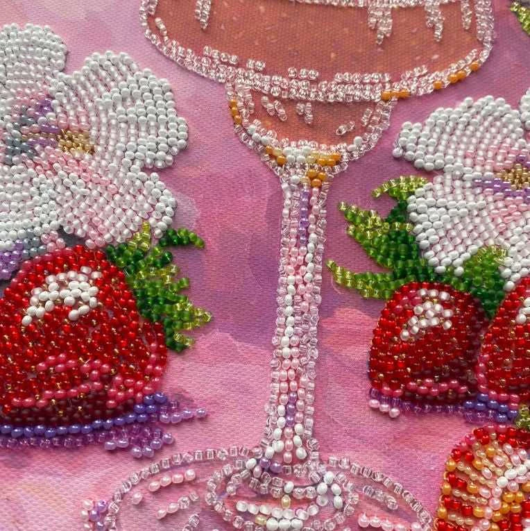 Abris Art Siuvinėjimo karoliukais rinkinys „Vaisių euforija“ 16×24 cm