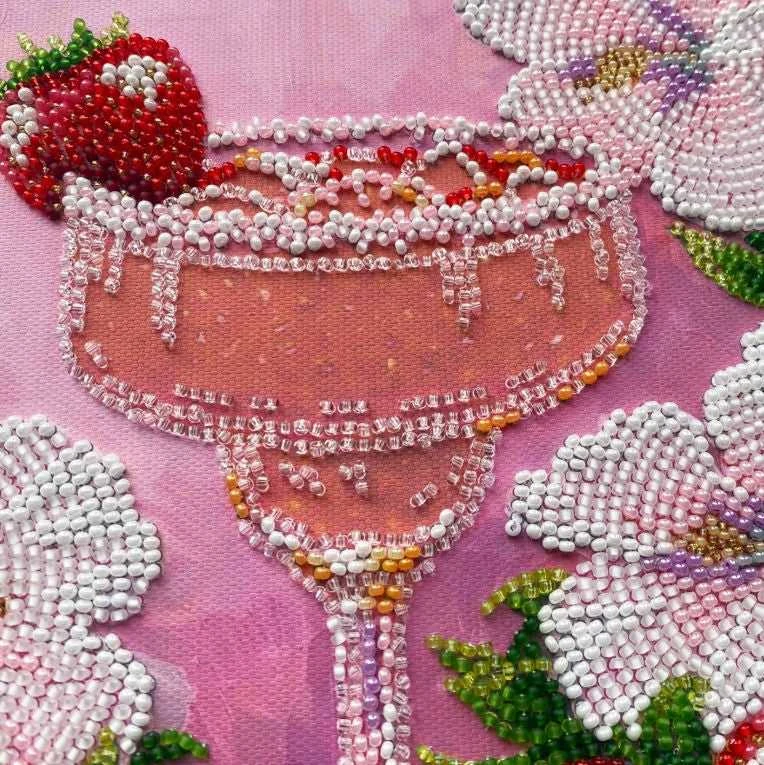Abris Art Siuvinėjimo karoliukais rinkinys „Vaisių euforija“ 16×24 cm