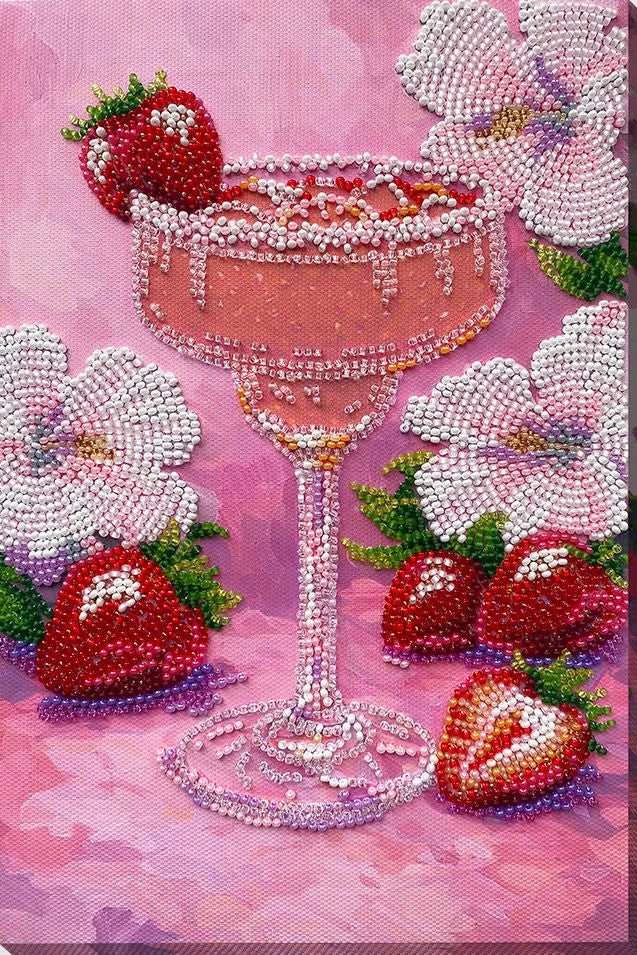 Abris Art Siuvinėjimo karoliukais rinkinys „Vaisių euforija“ 16×24 cm