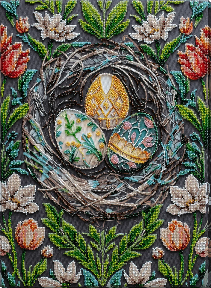 Abris Art Siuvinėjimo karoliukais rinkinys „Cherish Traditions“ 30x41 cm AAB-934