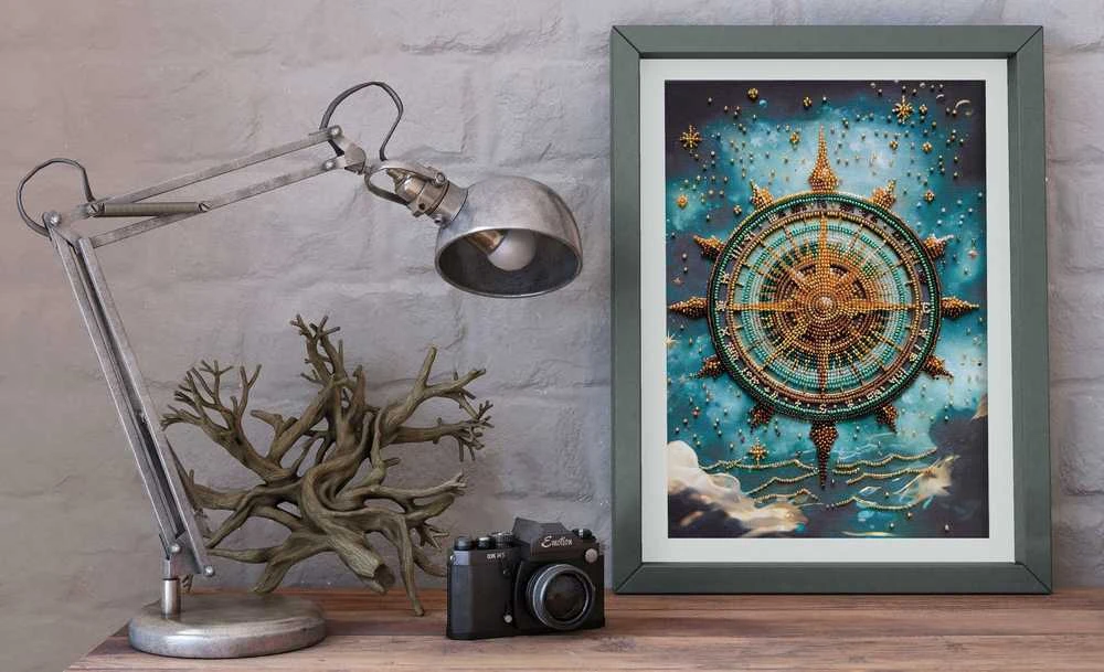Abris Art Siuvinėjimo karoliukais rinkinys „Find Your Way“ Deco Scenes AAB-932