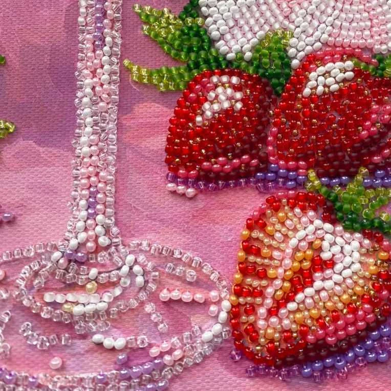 Abris Art Siuvinėjimo karoliukais rinkinys „Vaisių euforija“ 16×24 cm