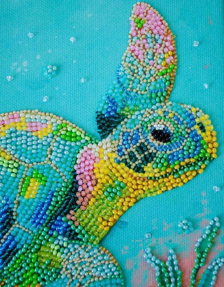 Abris Art Siuvinėjimo karoliukais rinkinys „Vandenynų keliautojas“ 21x21 cm
