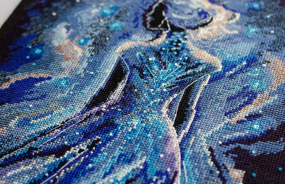 Abris Art Siuvinėjimo kryželiu rinkinys „Sapnų sergėtoja“, 25x43 cm