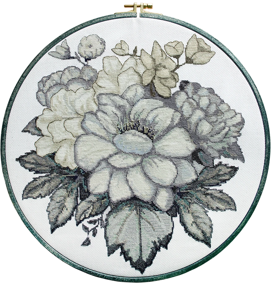 Abris Art Siuvinėjimo kryželiu rinkinys „Šaltas prisilietimas“ 28x28 cm, Zweigart 18 ct