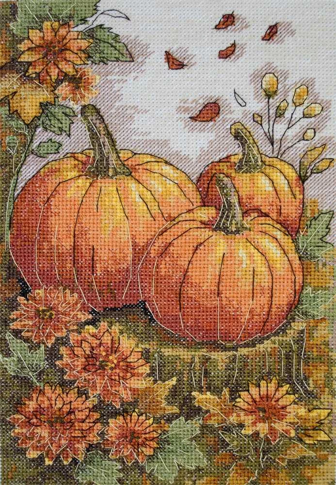 Abris Art Siuvinėjimo kryželiu rinkinys „Rudens sodas“ 16x24 cm AAH-289