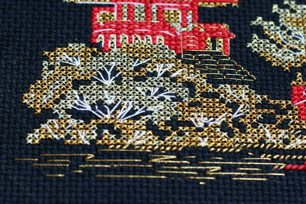 Abris Art Siuvinėjimo kryželiu rinkinys „Japonija“ 15x10 cm AAH-097