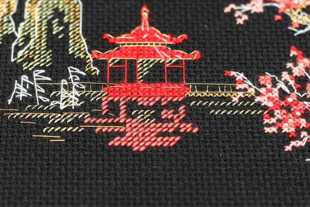 Abris Art Siuvinėjimo kryželiu rinkinys „Japonija 2“ 15x10 cm AAH-098