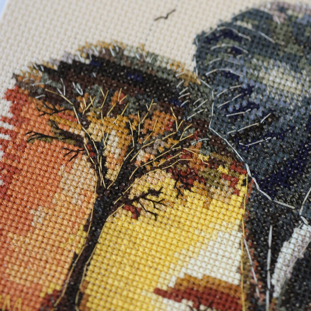 Abris Art Siuvinėjimo kryželiu rinkinys „Savanos valdovas“ 24 x 17 cm