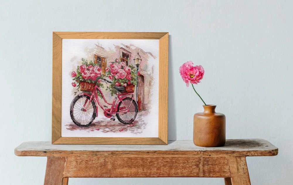 Abris Art Siuvinėjimo kryželiu rinkinys „Ilgai lauktas pasimatymas“ 23x23