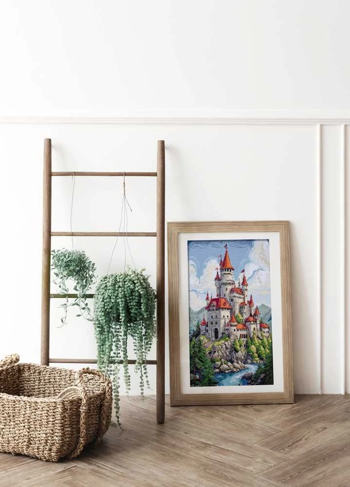 Abris Art Siuvinėjimo kryželiu rinkinys „Tarp debesų“, 23x40 cm