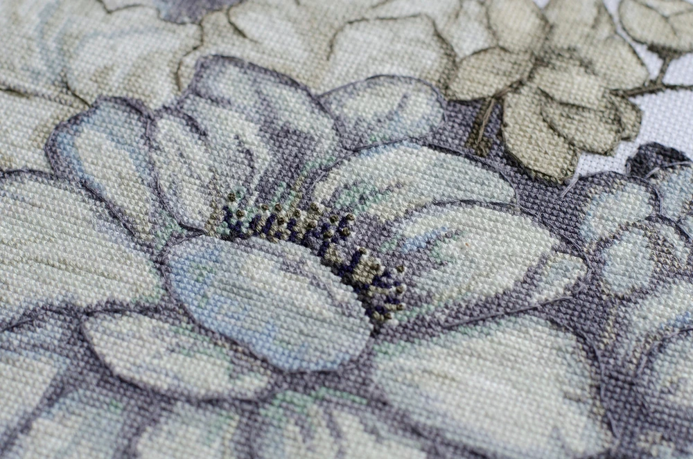 Abris Art Siuvinėjimo kryželiu rinkinys „Šaltas prisilietimas“ 28x28 cm, Zweigart 18 ct