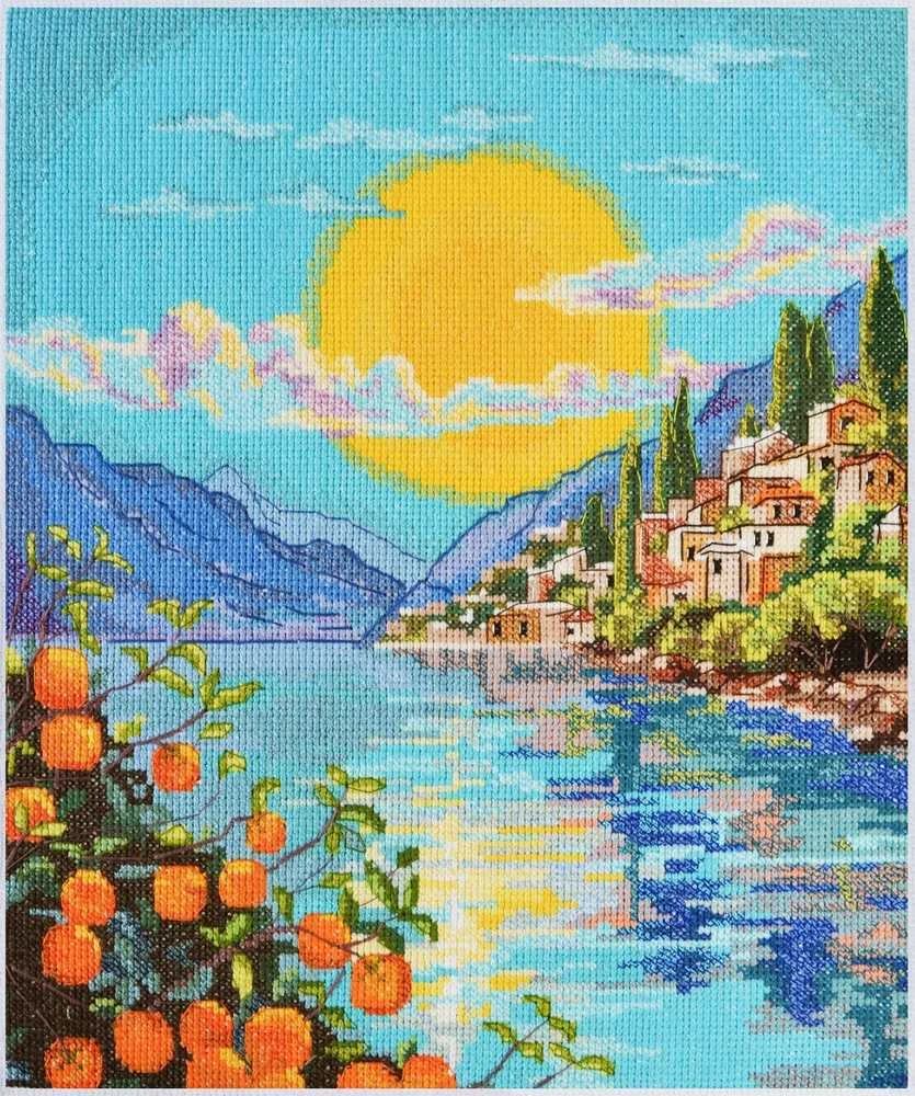 Abris Art Siuvinėjimo kryželiu rinkinys „Sicilijos saulė“, 25x30 cm AAH-215
