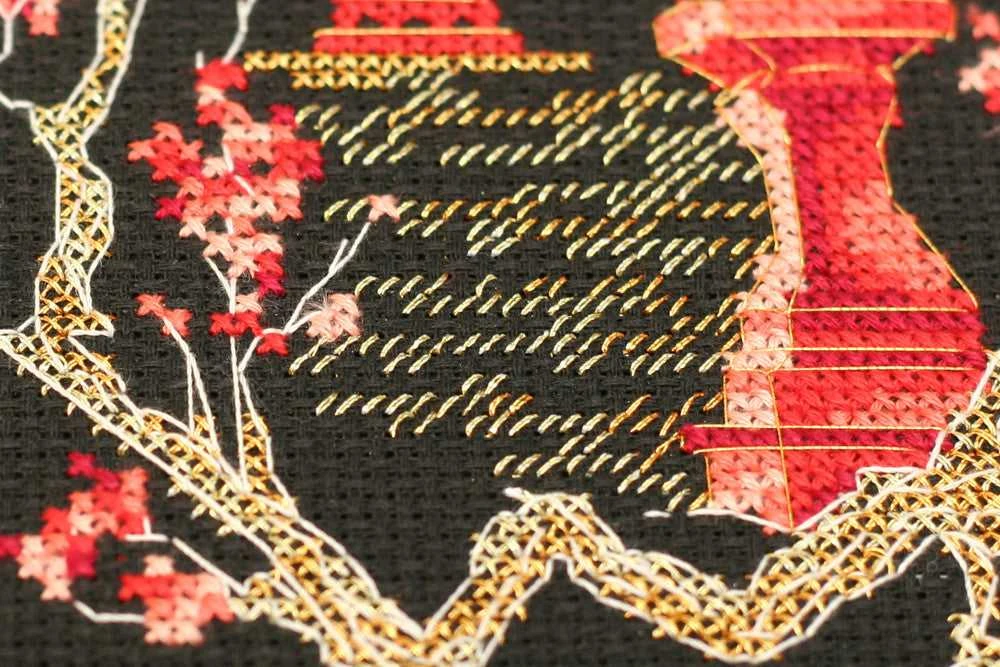 Abris Art Siuvinėjimo kryželiu rinkinys „Japonija-4“ 11x15 cm AAH-100