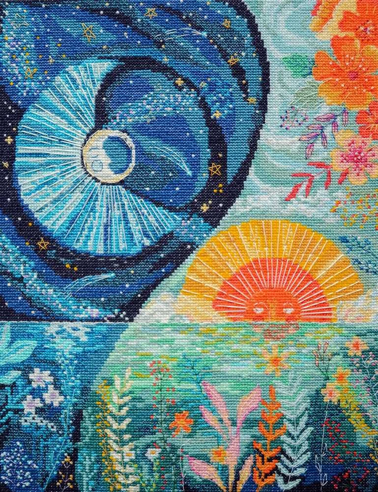 Abris Art Siuvinėjimo kryželiu rinkinys „Pavasario lygiadienis“, Zweigart 14 ct, 27×34 cm