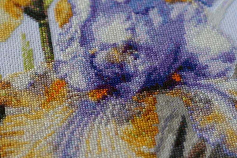 Abris Art Siuvinėjimo kryželiu rinkinys „Vilkdalgiai“ 21x30 cm AAH-142