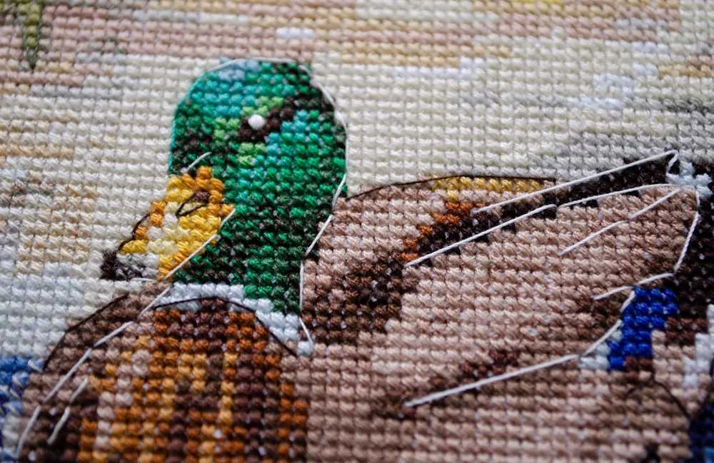 Abris Art Siuvinėjimo kryželiu rinkinys „Vakaro maudynės“ 25x23 cm AAH-259