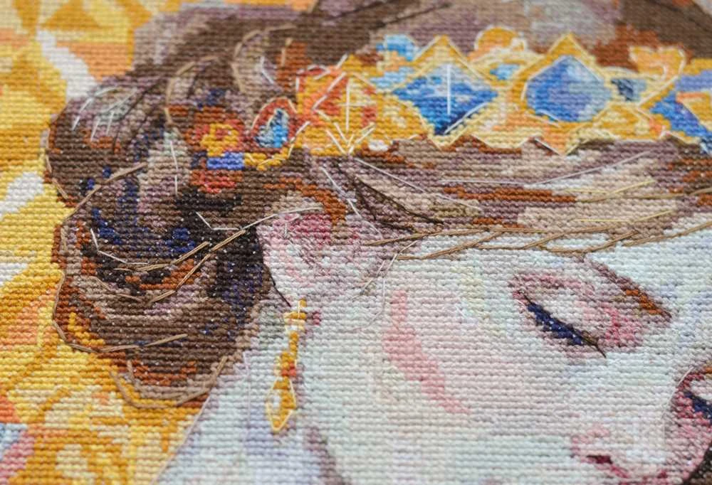 Abris Art Siuvinėjimo kryželiu rinkinys „Besiąlyginė meilė“ 27x27 cm AAH-260