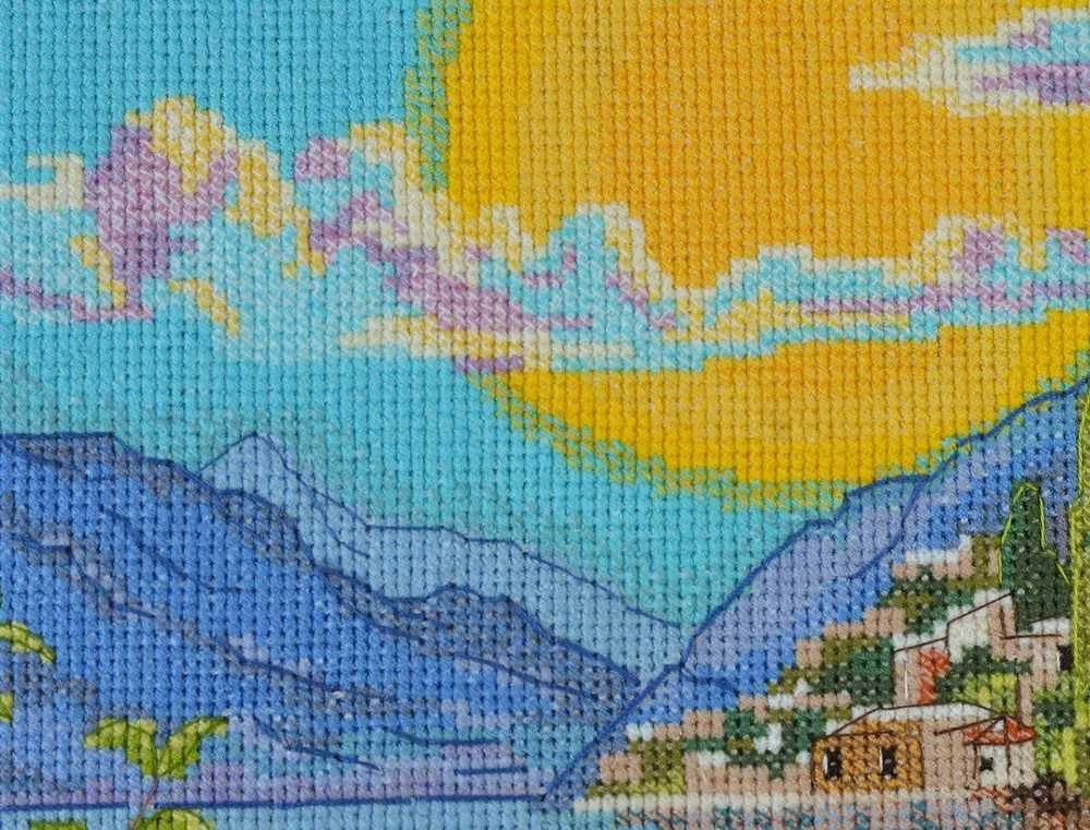 Abris Art Siuvinėjimo kryželiu rinkinys „Sicilijos saulė“, 25x30 cm AAH-215