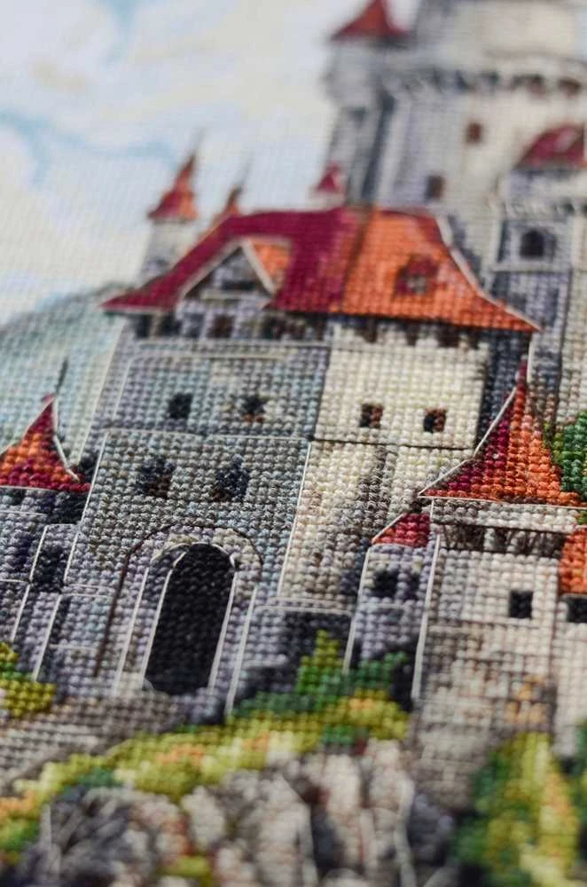 Abris Art Siuvinėjimo kryželiu rinkinys „Tarp debesų“, 23x40 cm