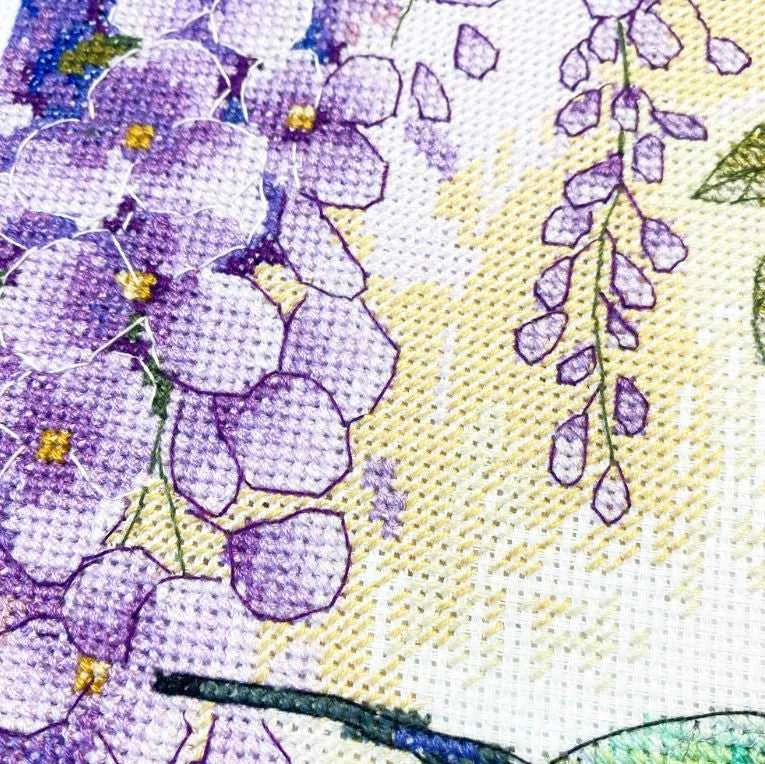 Abris Art Siuvinėjimo kryželiu rinkinys „Kolibrio skrydis“ 25x30 cm