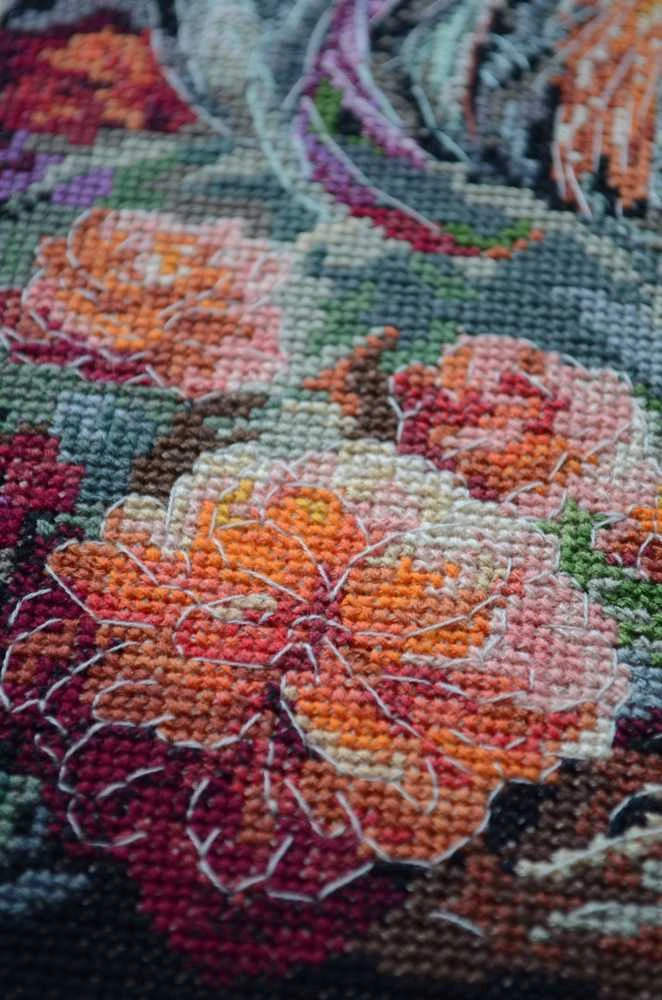 Abris Art Siuvinėjimo kryželiu rinkinys „Gaidys kieme“ 23x30 cm Deco Scenes