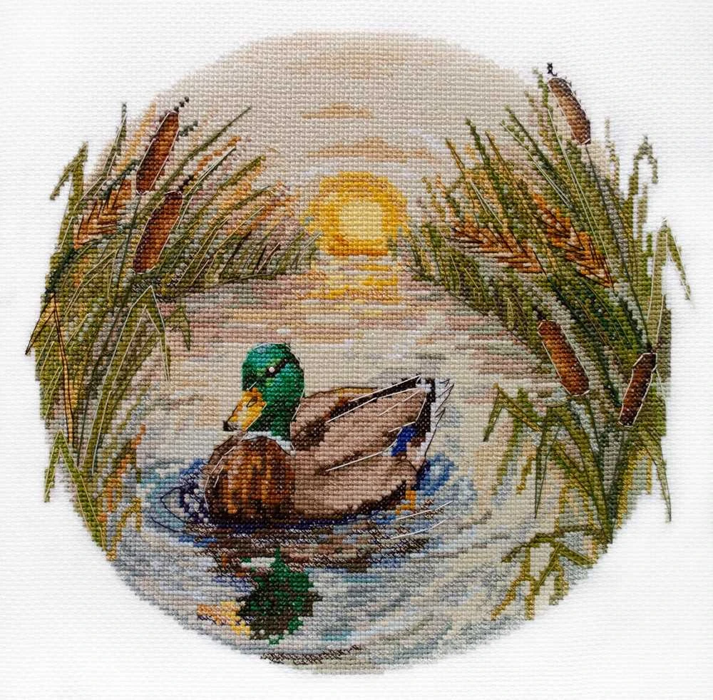 Abris Art Siuvinėjimo kryželiu rinkinys „Vakaro maudynės“ 25x23 cm AAH-259