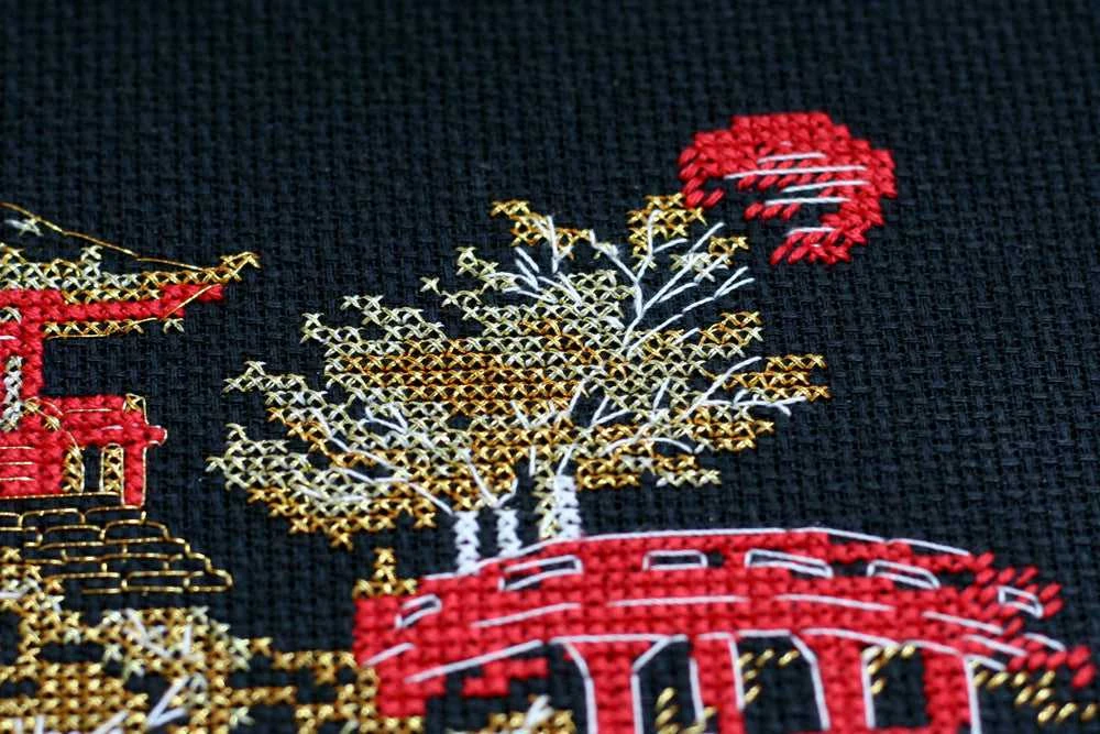 Abris Art Siuvinėjimo kryželiu rinkinys „Japonija“ 15x10 cm AAH-097