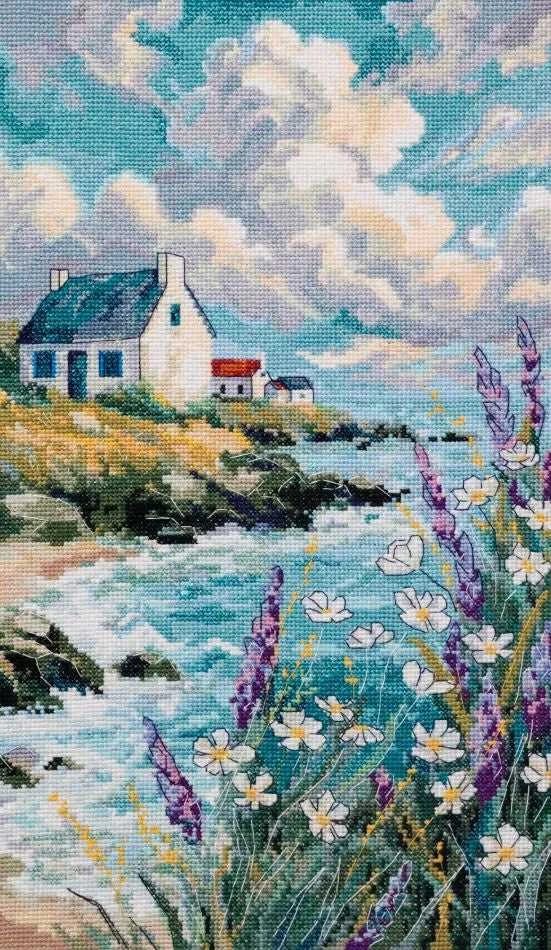 Abris Art Siuvinėjimo kryželiu rinkinys „Kai jūra sapnuoja“ 23x40 cm AAH-318