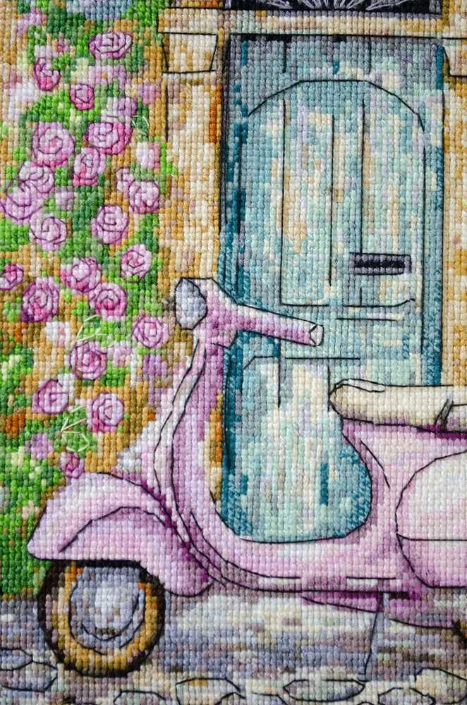 Abris Art Siuvinėjimo rinkinys kryželiu „La Dolce Vita“ 16x25 cm AAH-294