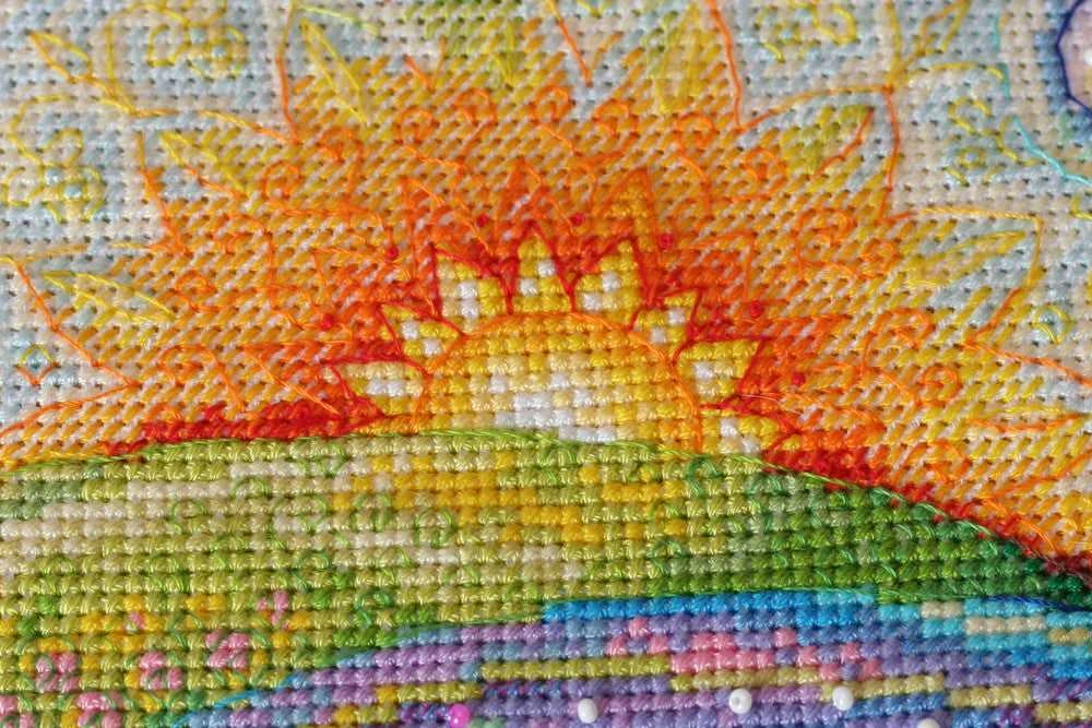 Abris Art Siuvinėjimo rinkinys „Pirmoji aušra“ 24x24 cm AAH-134