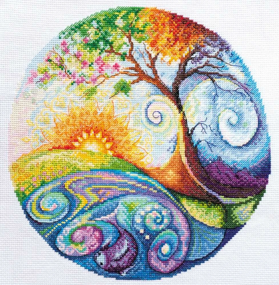 Abris Art Siuvinėjimo rinkinys „Pirmoji aušra“ 24x24 cm AAH-134