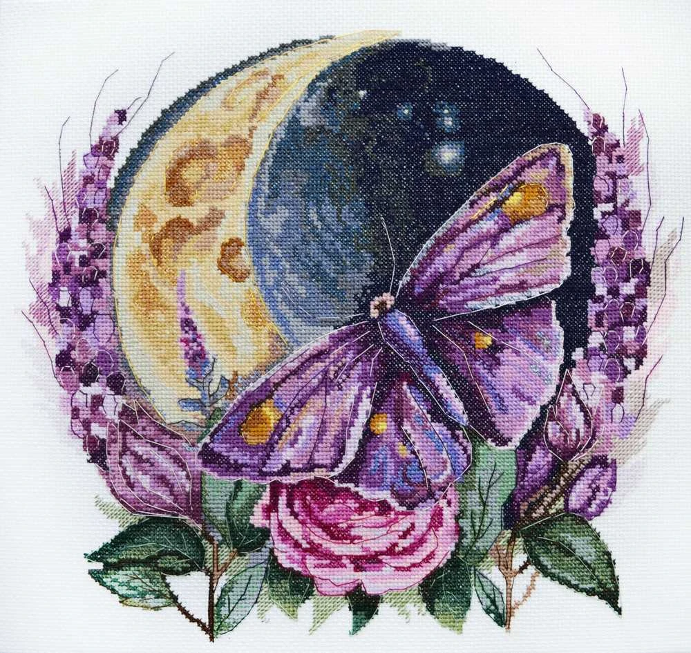 Abris Art Siuvinėjimo rinkinys „Užburtas mėnesienos“ 28x30 cm AAH-224