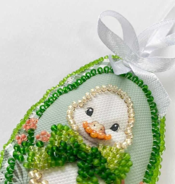 Abris Art Velykinis dekoravimo rinkinys „Velykų svečiai“ 15×5 cm