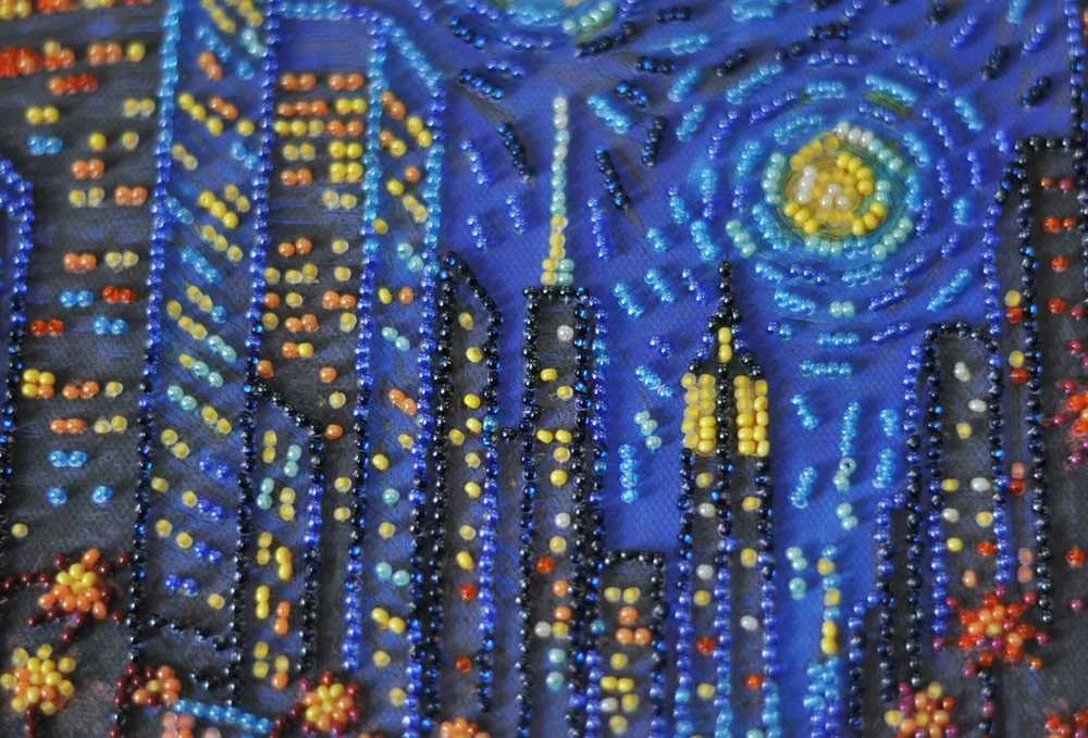 Abris Art Vidutinio dydžio karoliukų siuvinėjimo rinkinys „Gyvenimo ritmas“ 20x20