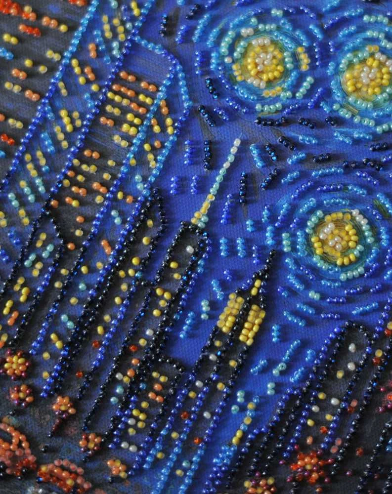 Abris Art Vidutinio dydžio karoliukų siuvinėjimo rinkinys „Gyvenimo ritmas“ 20x20