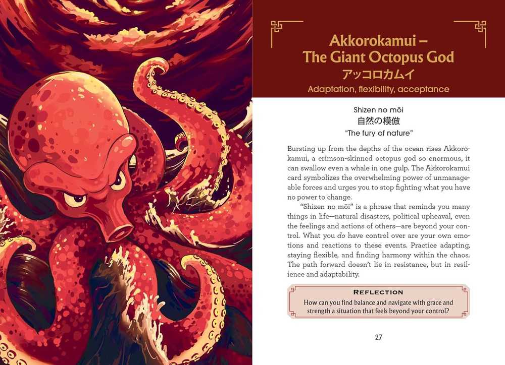 Adams Media The Yokai Oracle japonų folkloro orakulo kortos dvasiniam vedimui