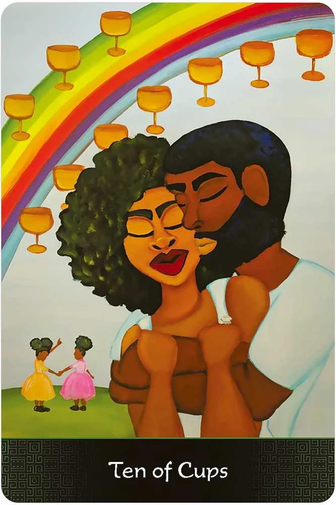 Us Games Systems Afro Goddess Tarot Arcanas Kortos