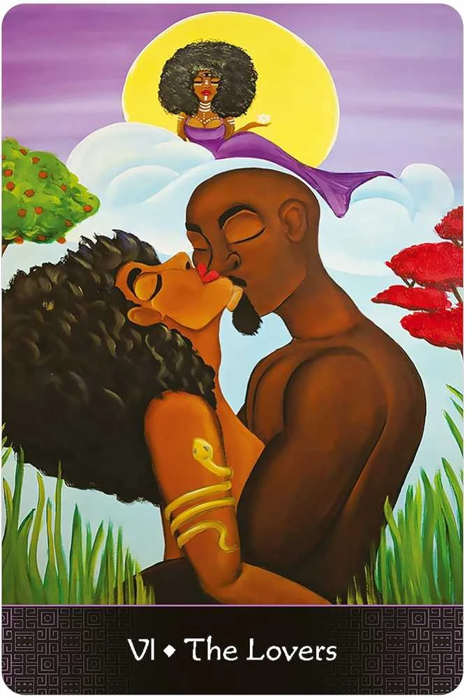 Us Games Systems Afro Goddess Tarot Arcanas Kortos