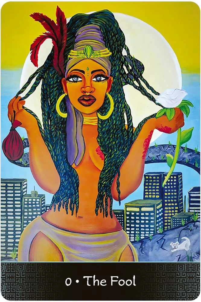 Us Games Systems Afro Goddess Tarot Arcanas Kortos