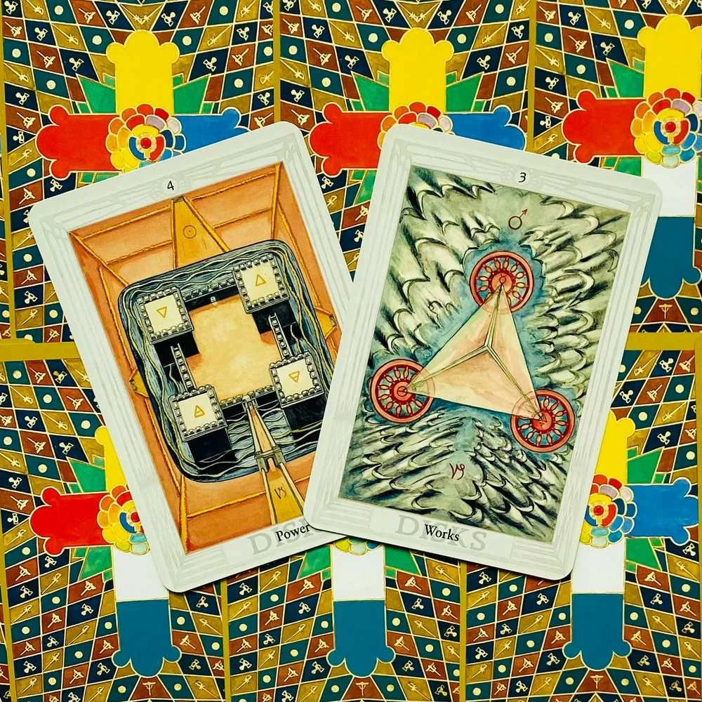 AGM Aleister Crowley THOTH Standartinis Taro kortos
