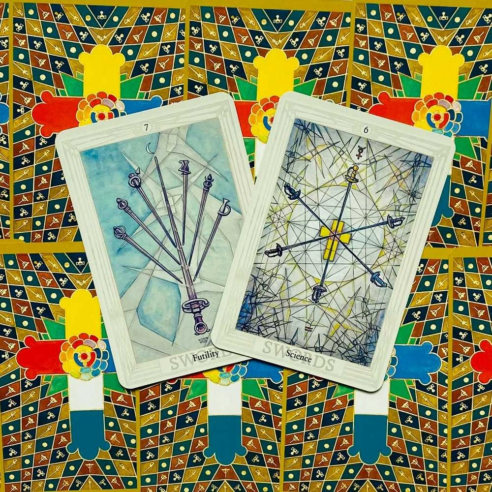 AGM Aleister Crowley THOTH Standartinis Taro kortos